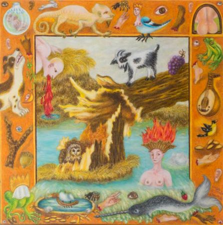 Book of Days 2012, Rena Church, colored pencil